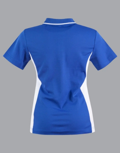 Picture of Winning Spirit, Ladies TrueDry Contrast S/S Polo